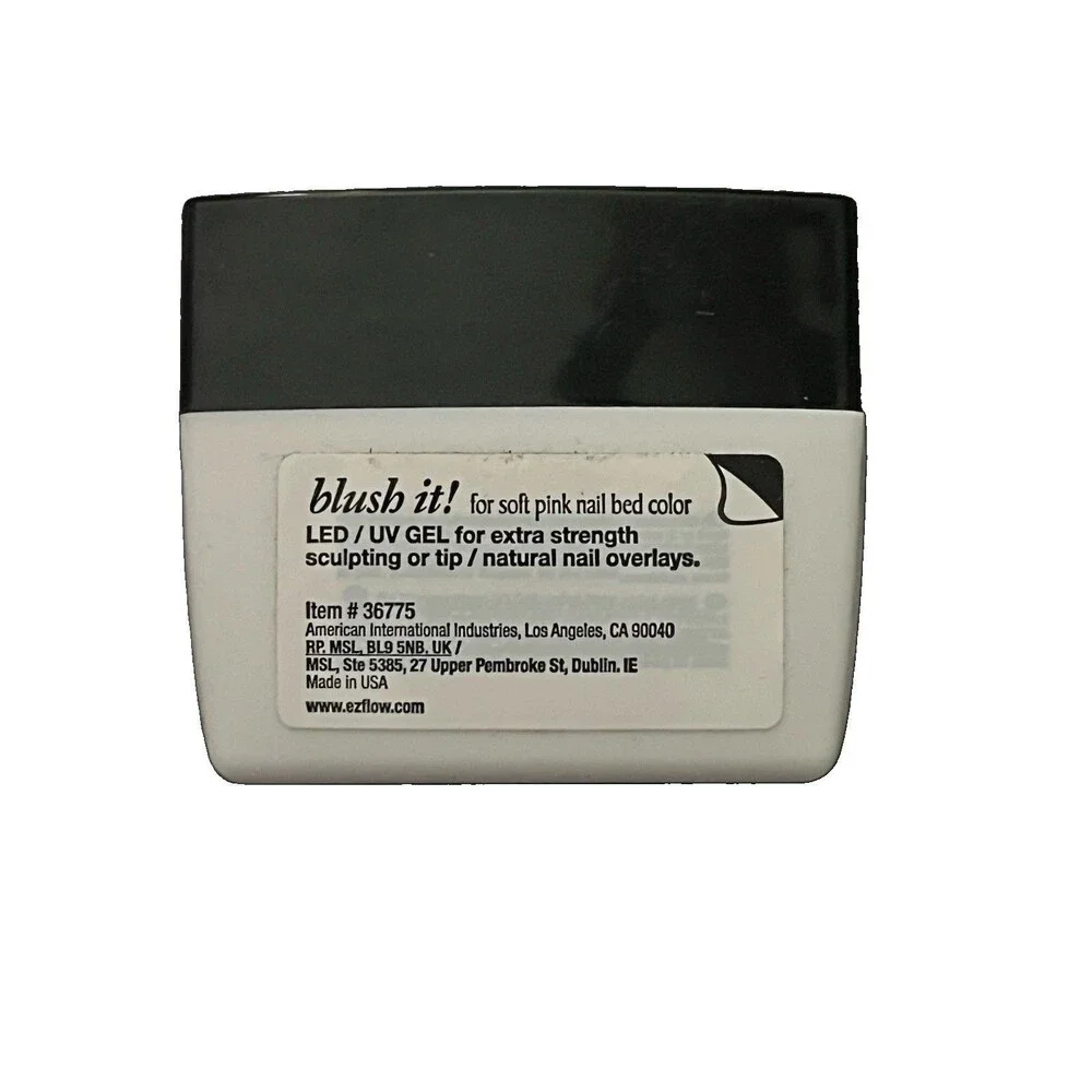 EzFlow gel It! Blush It! UV Gel Color Natural Pink LED/UV 2 oz